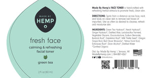 Fresh Face Green Tea Toner (2 oz)